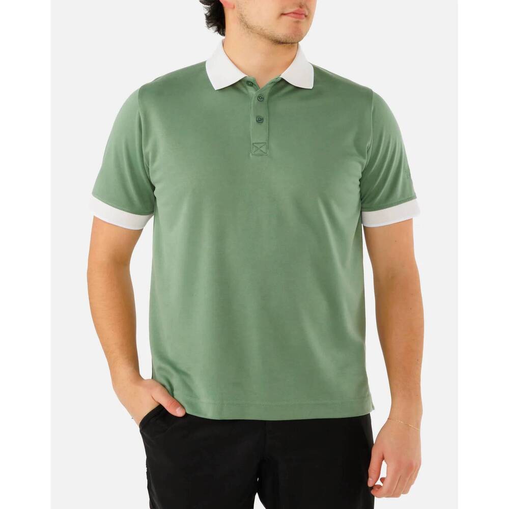 NEW WAGGLE GOLF habitat polo in whitetail